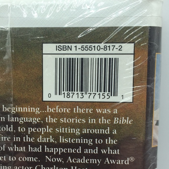 Charlton Heston Presents The Bible The Passion VHS - Picture 4 of 5